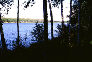 Next to Hatchet Lake