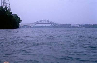 Grand Island Bridge over part of the Niagara River